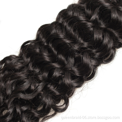 Human Hair Bundles Water Wave for Black Woman Wet and Wavy Bundles 100% Unprocessed Brazilian Virgin Hair Pineapple Wave Bundles